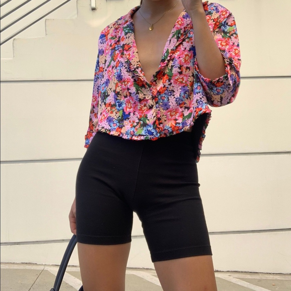 For Love And Lemons Floral Blazer - Multicolor